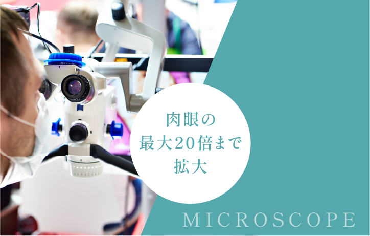 肉眼の最大20倍まで拡大