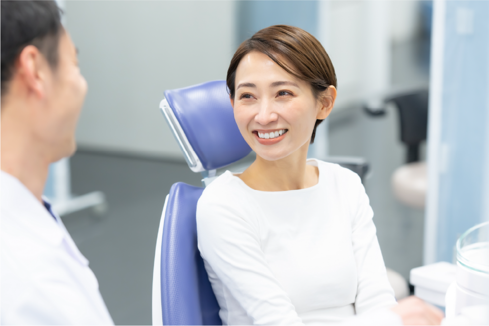 丁寧な説明とやさしい声かけ